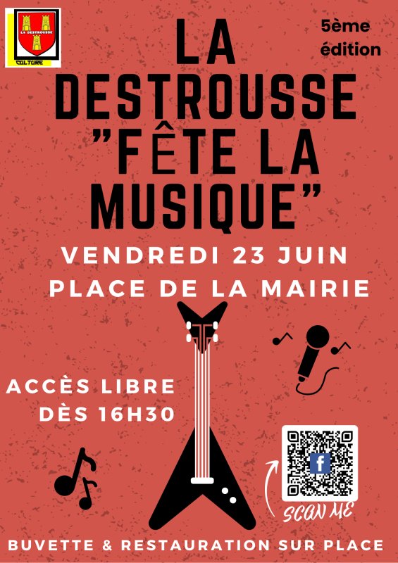La Destrousse Fête la Musique - 23/06