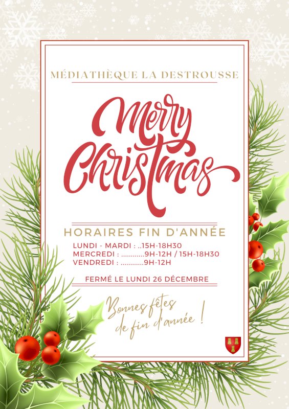Horaires de la Médiathèque