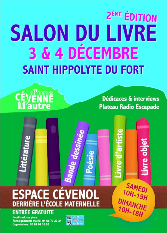 Salon du Livre "D'Une Cévenne, l'Autre" 2ème édition !
