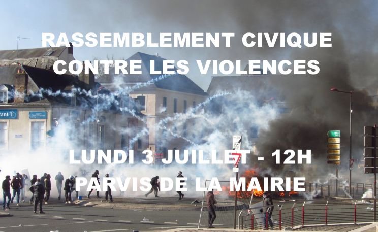 RASSEMBLEMENT CONTRE LES VIOLENCES PARVIS MAIRIE 12h