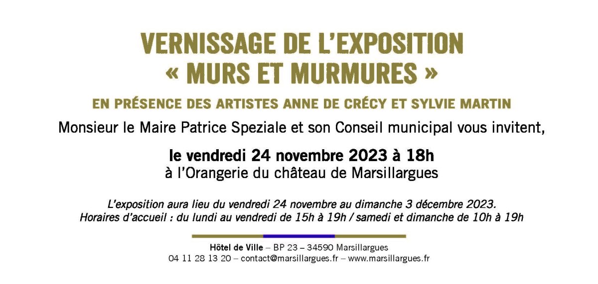 🎨 Vernissage de l'exposition