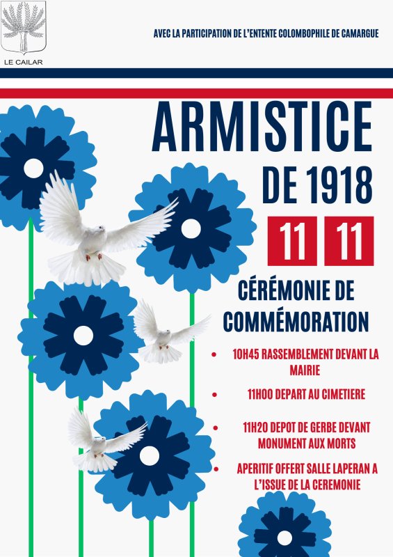 Évènement : COMMEMORATION DU 11 NOVEMBRE 1918