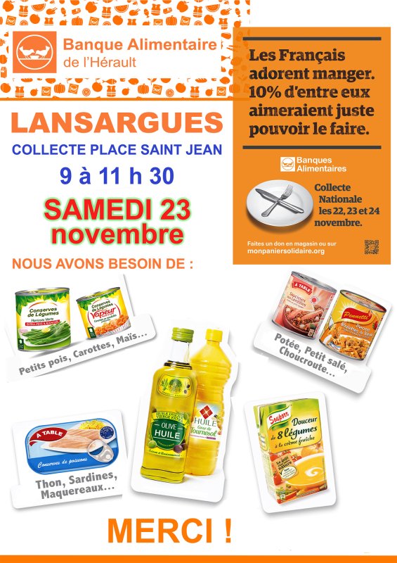 Collecte de la Banque alimentaire