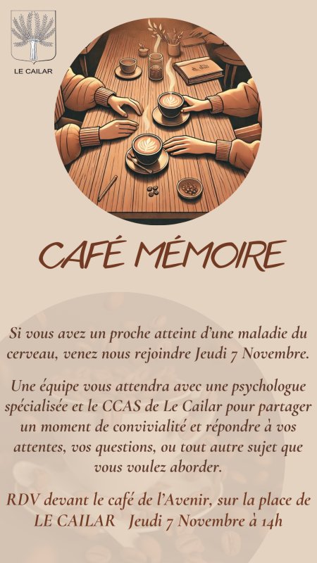 Évènement : CAFE MEMOIRE