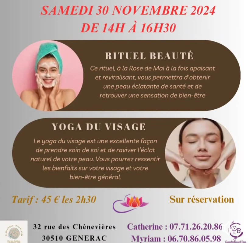 Initiation Yoga du visage et Rituel Beauté