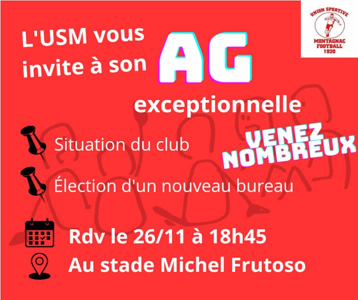 Vie sportive : AG exceptionnelle de l'USM FOOT