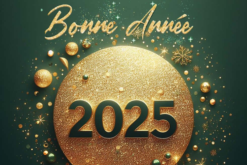 Bonne et heureuse année 2025.