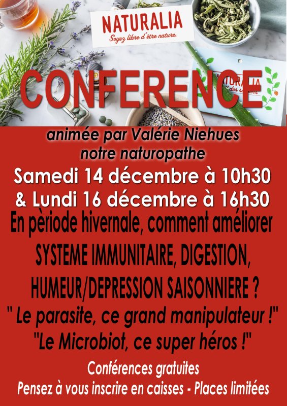 Prochaine conférence
