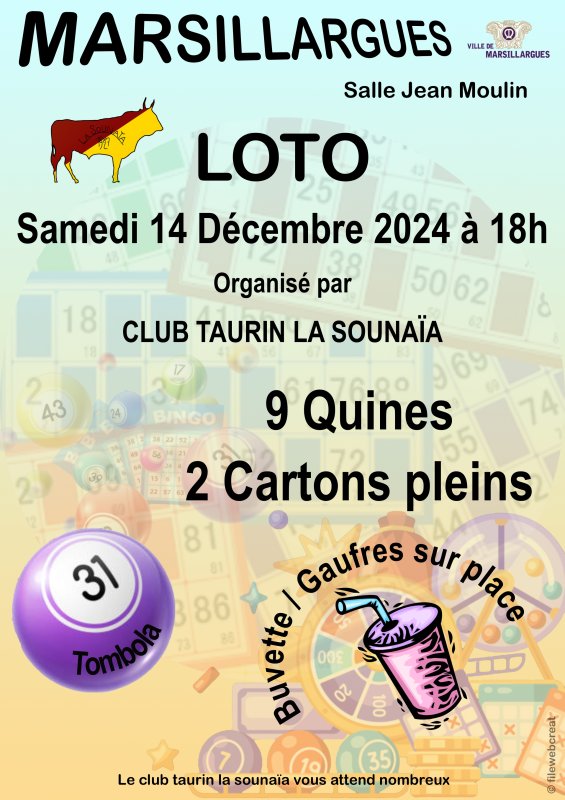 Loto et Super-Loto du Club Taurin La Sounaïa