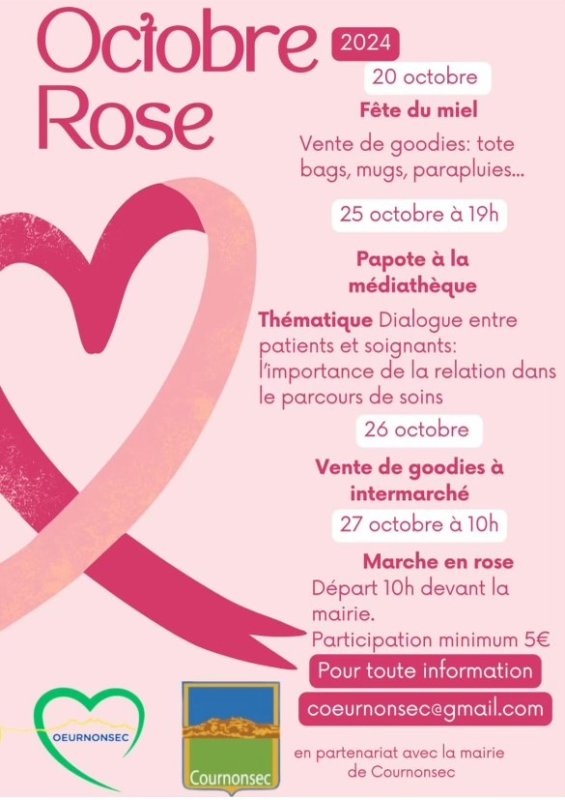 Octobre rose à la médiathèque