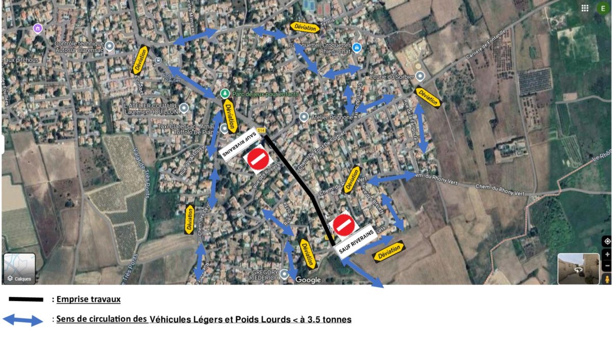 🚧 Phase 3 des travaux – Début mercredi 30 avril 2025 🚧