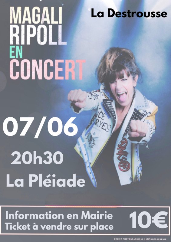 C'est ce samedi : Magali Ripoll