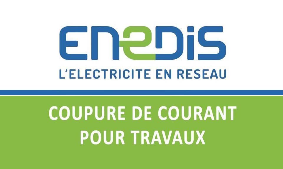 🚧 INFORMATION : Coupures de courant pour travaux