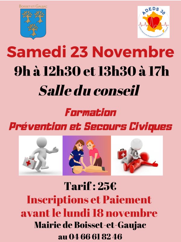 🟢Formation Prévention et Secours Civiques (PSC)