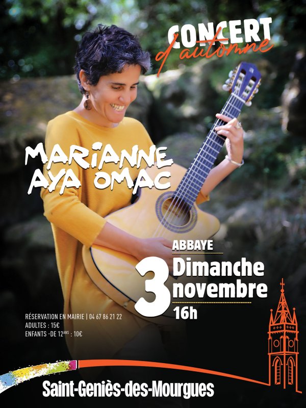 Évènement : Concert de Marianne AYA OMAC