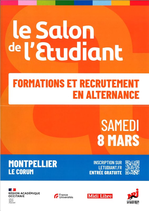 Salon de l'étudiant - formations et recrutement en alternance