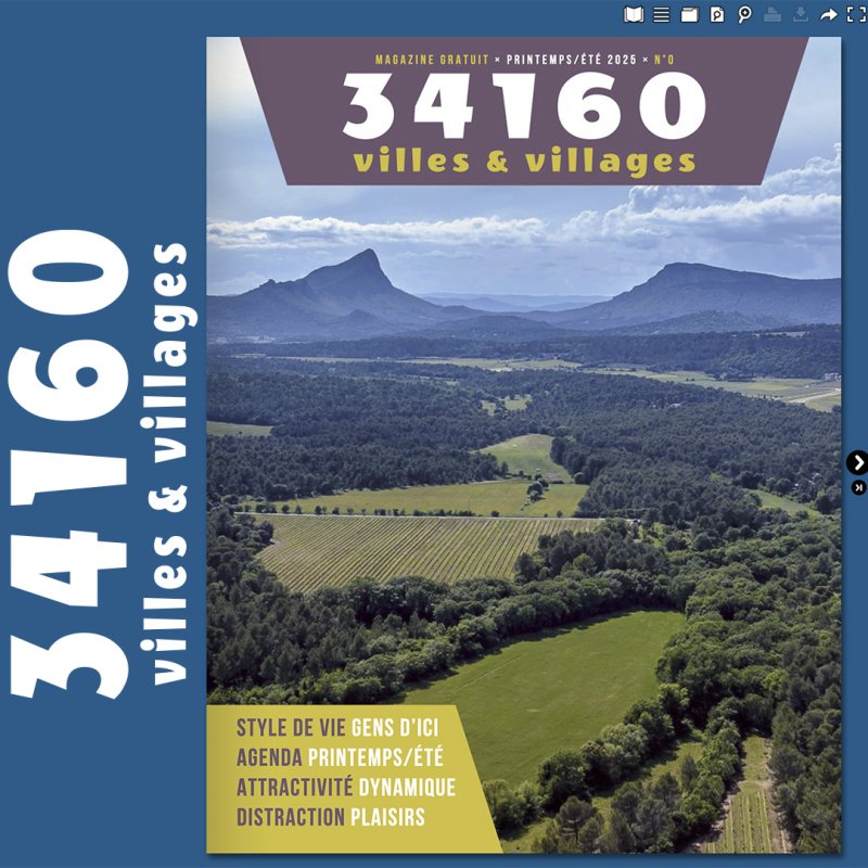 Le magazine 34160 n°0 Printemps/Été est en ligne !