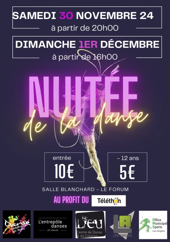 A 16h … spectacle de la Nuitée de la danse !