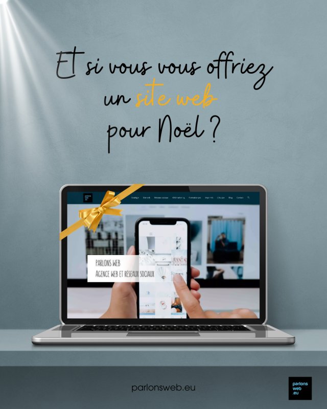 Et si vous vous offriez un site web pour Noël ?