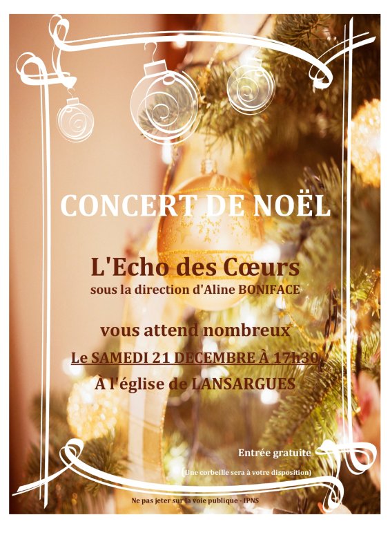 Concert de Noël