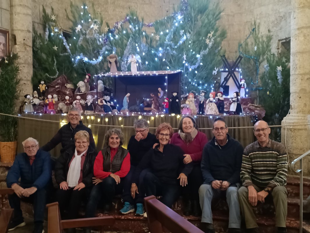 La crèche de Noël est visible à l'Église !