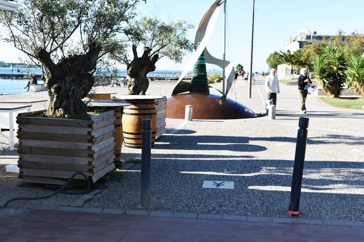 Promenade des Bains sécurisée