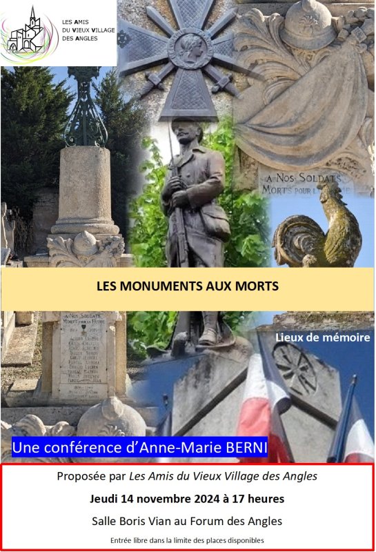 Conférence Les Monuments aux Morts