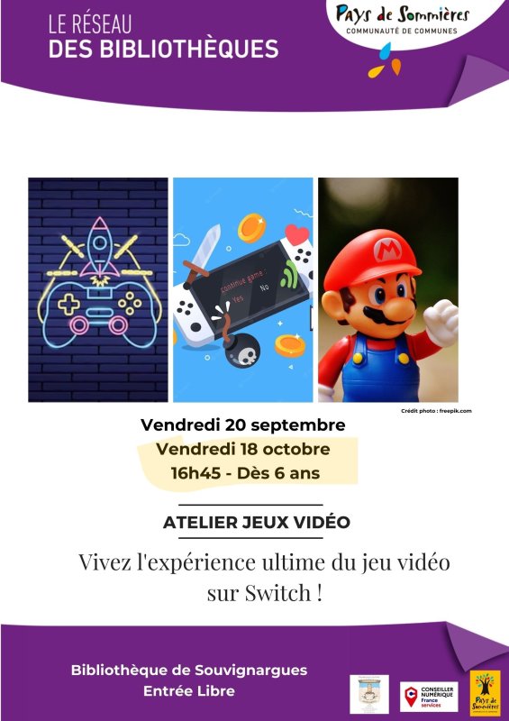 Atelier jeux vidéo