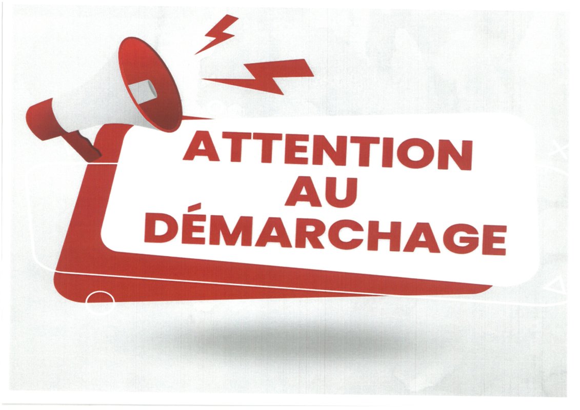 ATTENTION : Démarchage à domicile sur Autignac