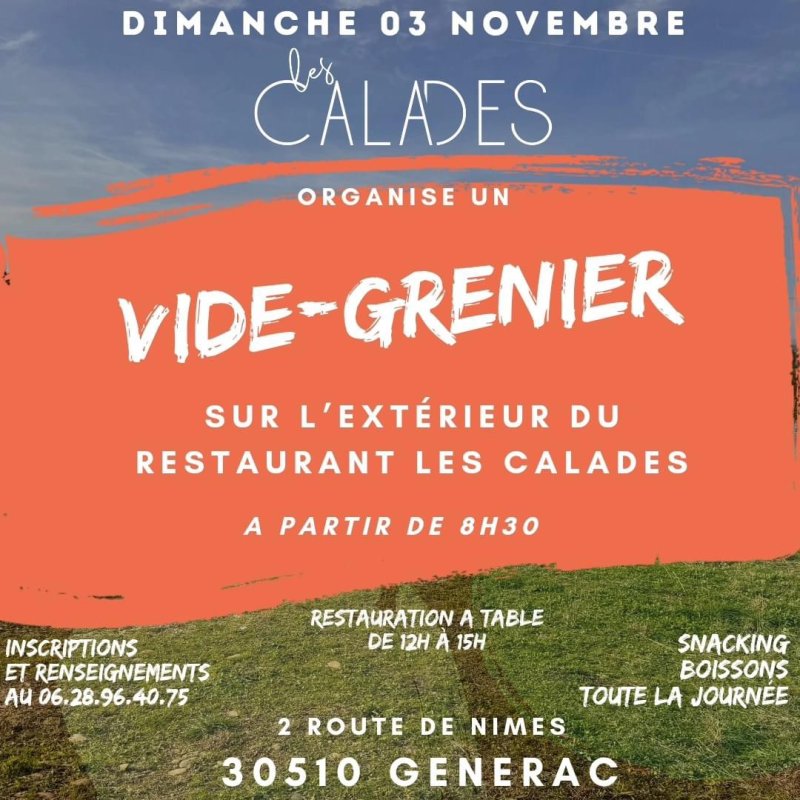 Vide Grenier 3 novembre