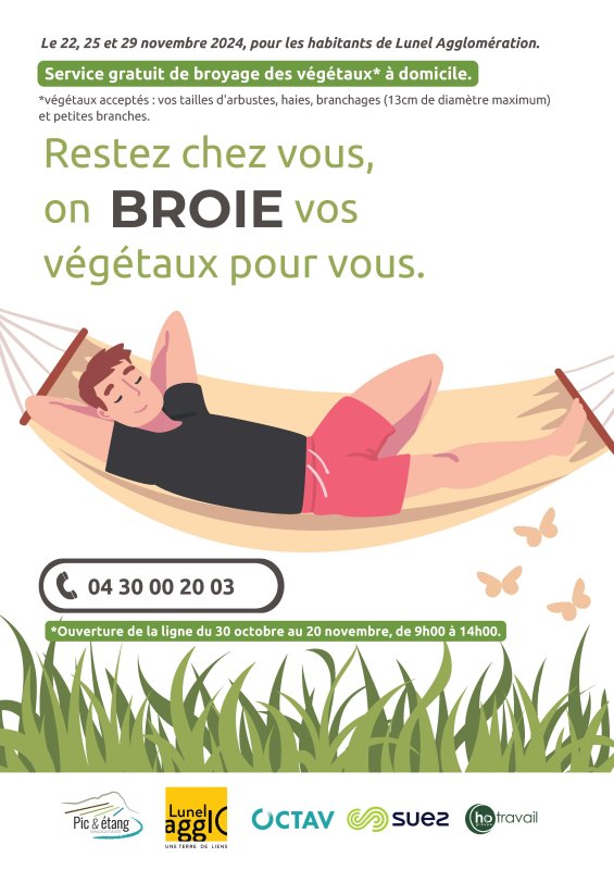 Broyage des végétaux