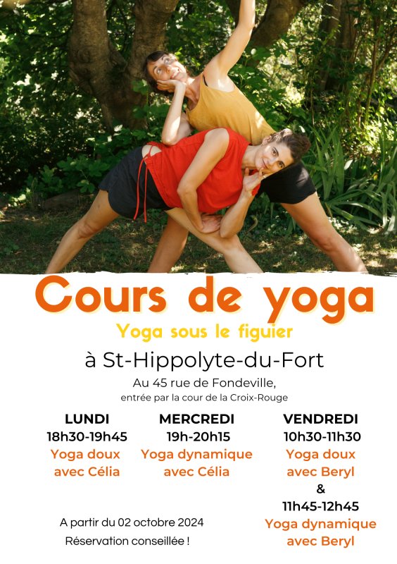 Des cours de yoga toute l'année