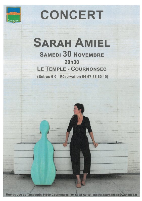 SARAH AMIEL en concert