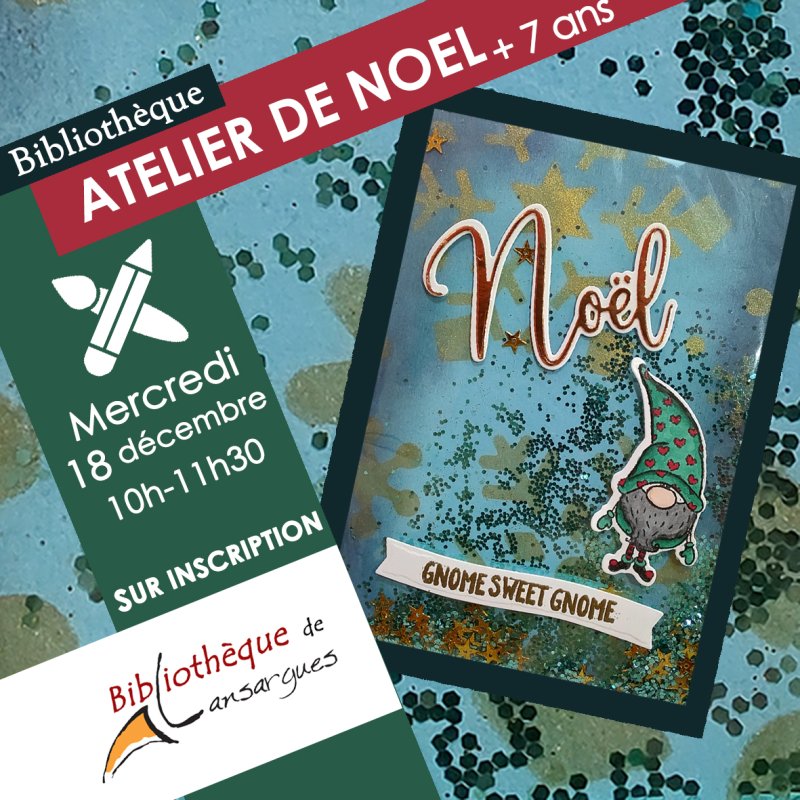 Atelier cartes de Noël