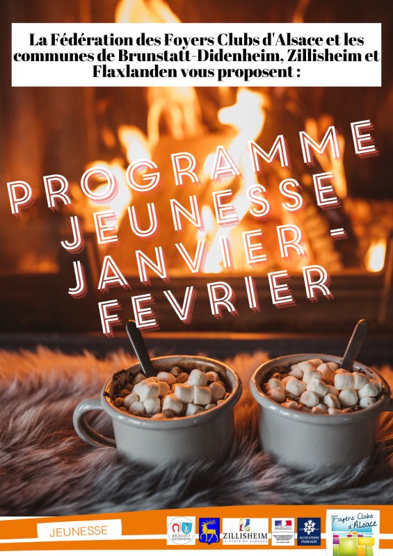 Programme jeunesse extrascolaire 11 - 17 ans Janvier - Février 2025