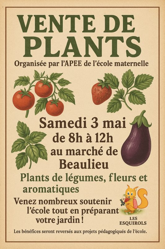 📢Vente de Plants !📢