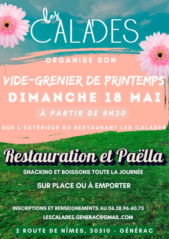 VIDE GRENIER Les Calades