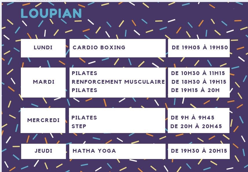 Venez essayer gratuitement des activités sportives