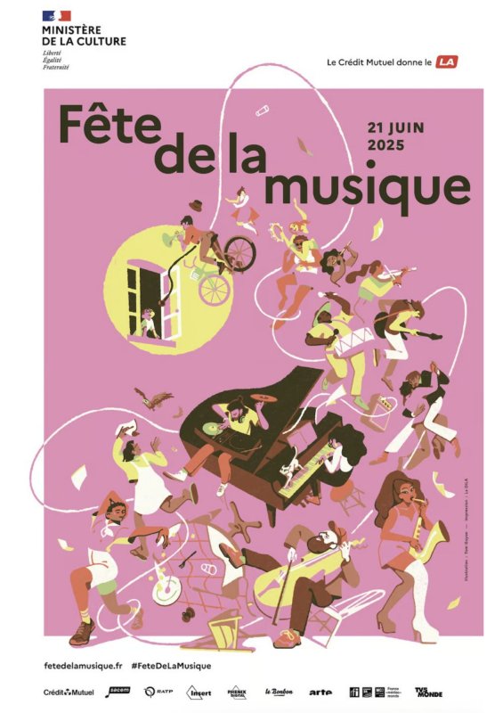 LA FÊTE DE LA MUSIQUE SE PRÉPARE 🎷🎸