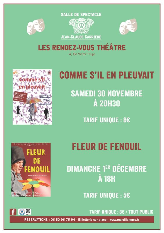 🎭 LES RENDEZ-VOUS THEÂTRE 🎭