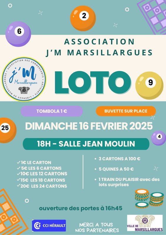 LOTO - Association des commerçants "J'aime Marsillargues"