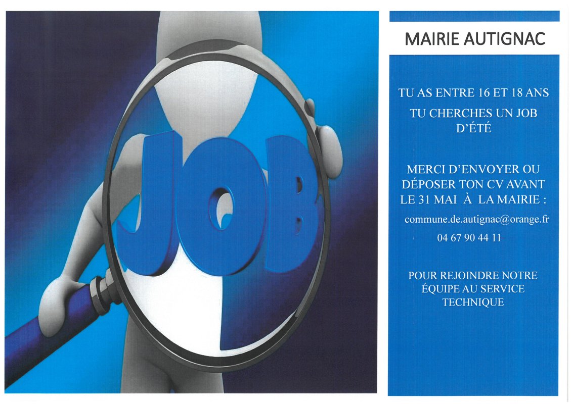 JOB D'ÉTÉ