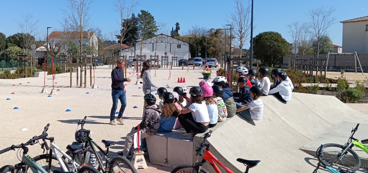 FORMATION PREVENTION ROUTIERE A L’ECOLE DE SAINT MAMERT DU GARD