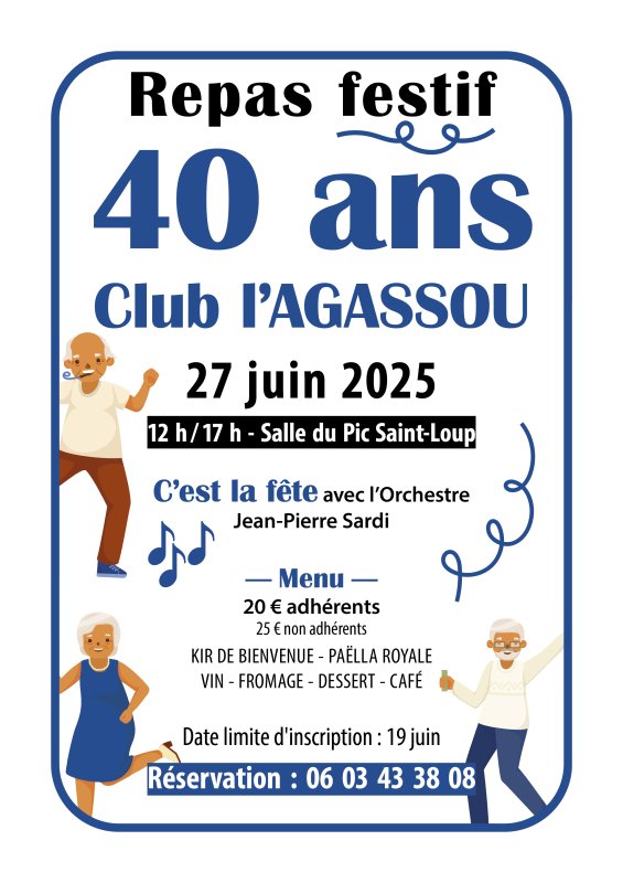 40 ANS DE L'AGASSOU