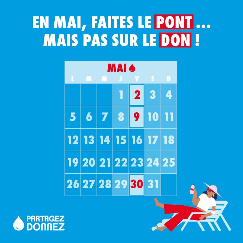 Collecte de sang - Mardi 20 mai