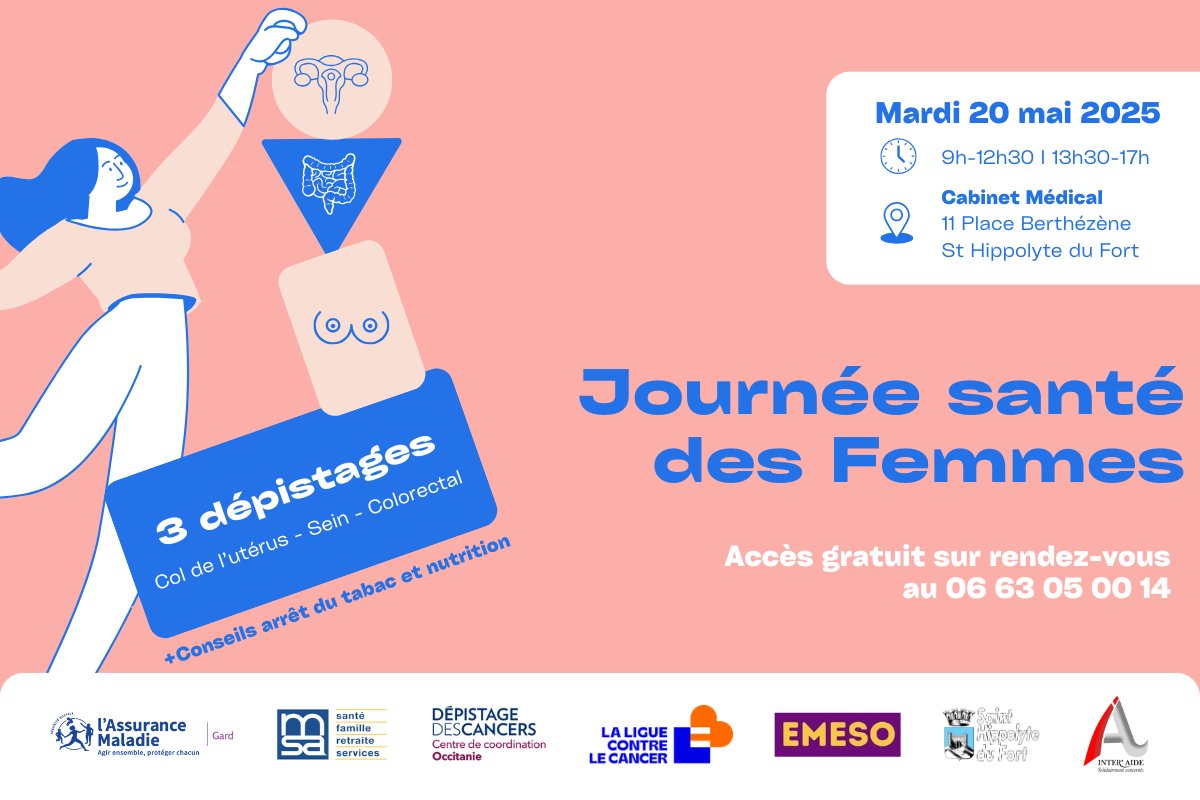 Journée santé des femmes – Mardi 20 mai