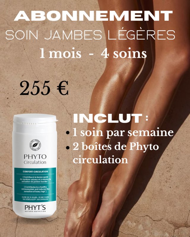 Bye-bye jambes lourdes ! 🧚🏻