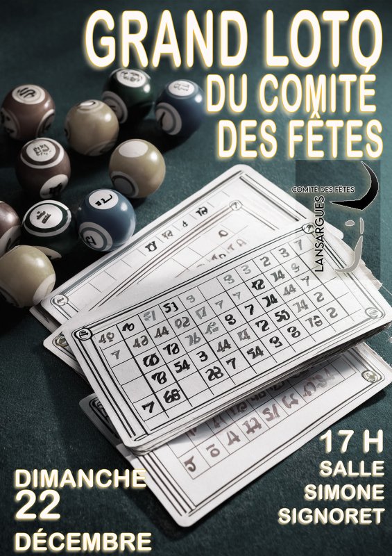 Grand LOTO du Comité des Fêtes