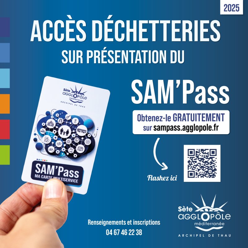 Déchetteries : des barrières pour un accès sécurisé et réservé aux habitants  avec le SAM’Pass !