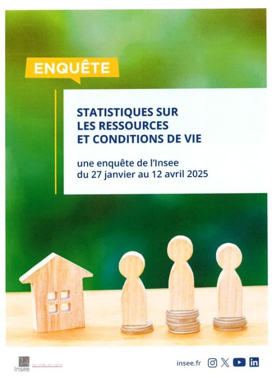 ENQUETE STATISTIQUE SUR LES RESSOURCES ET CONDITIONS DE VIE DES MENAGES